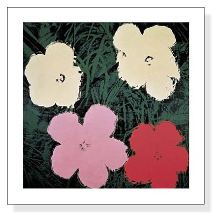 Amazon.co.jp: ポスター アンディ ウォーホル Flowers III